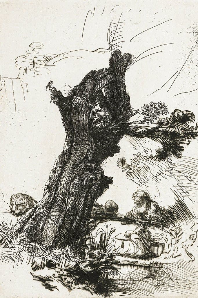 Hieronymus bij de Knotwilg (Rembrandt)