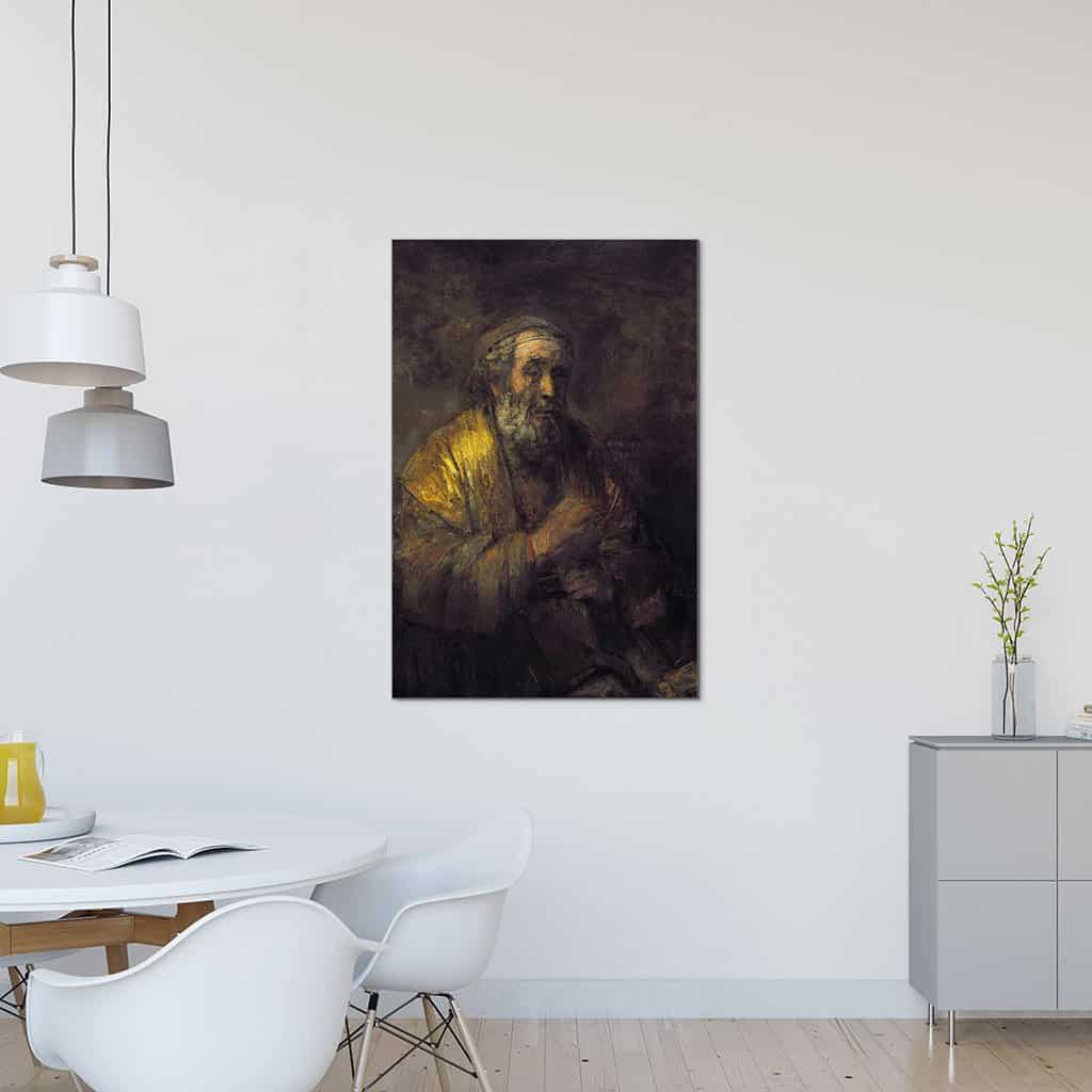 Homerus dicteert zijn verzen (Rembrandt)