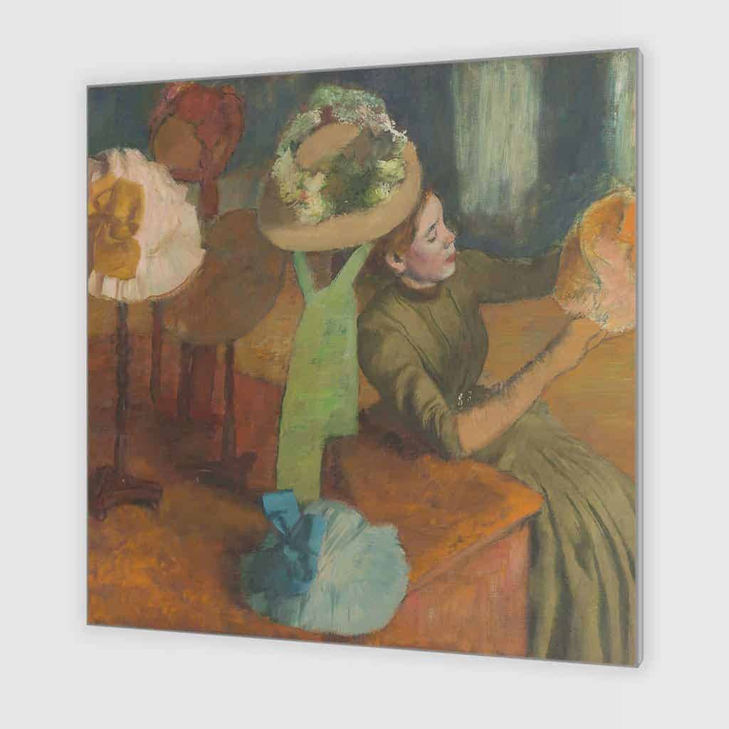 In de hoedenwinkel - Edgar Degas