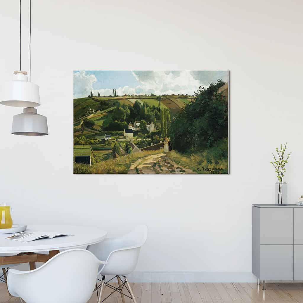 Jalais Hill Pontoise - Camille Pissarro