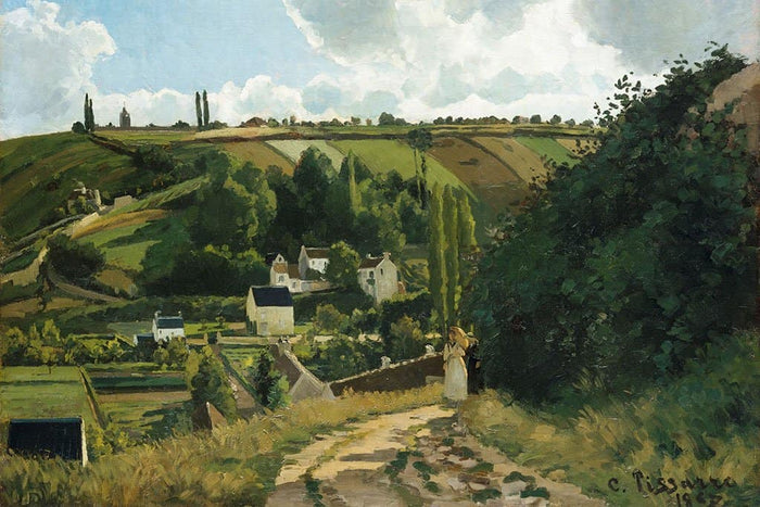 Jalais Hill Pontoise - Camille Pissarro