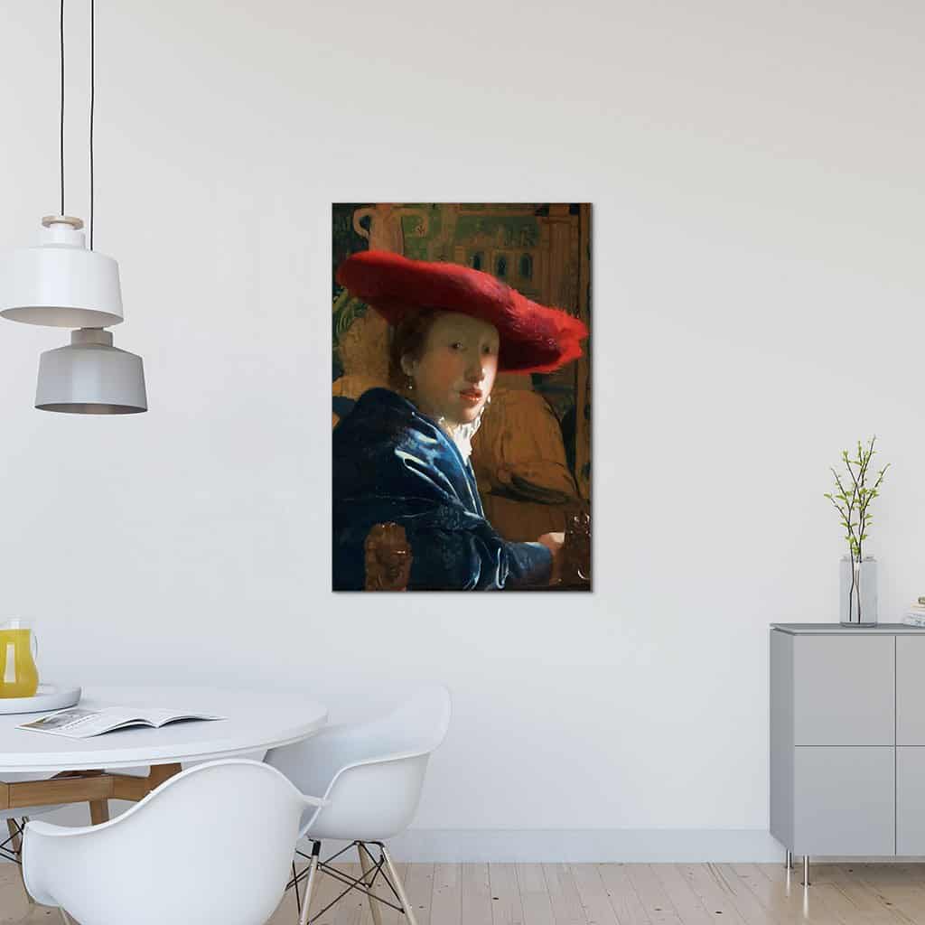 Meisje met een rode hoed (Johannes Vermeer)