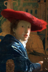 Meisje met een rode hoed (Johannes Vermeer)