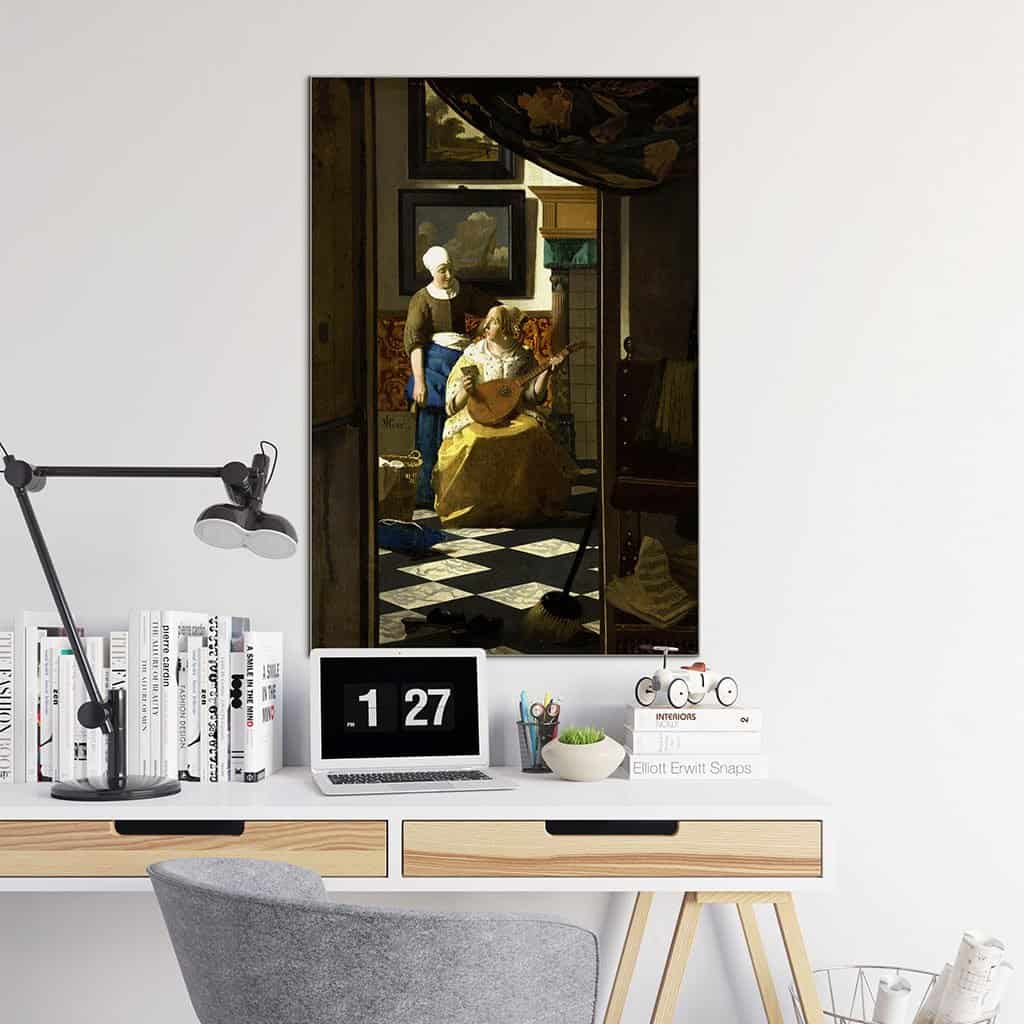 De liefdesbrief (Johannes Vermeer)