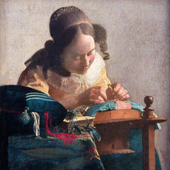 De Kantwerkster (Johannes Vermeer)
