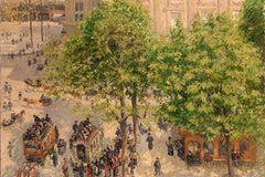 La Place due Theatre Francais - Camille Pissarro