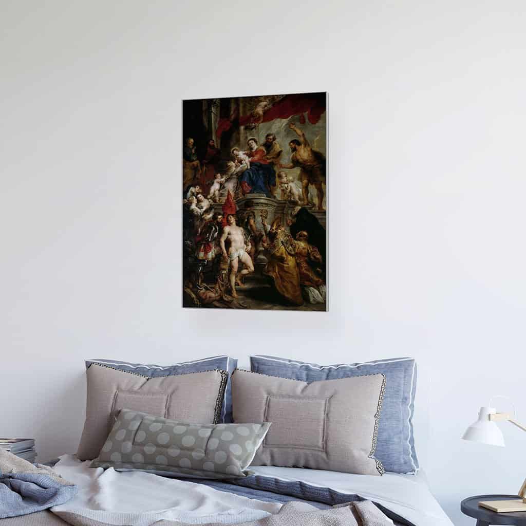 Madonna kroonde met Kind en Heiligen (Peter Paul Rubens)