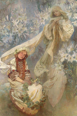 Madonna van de Lelies - Alphonse Mucha