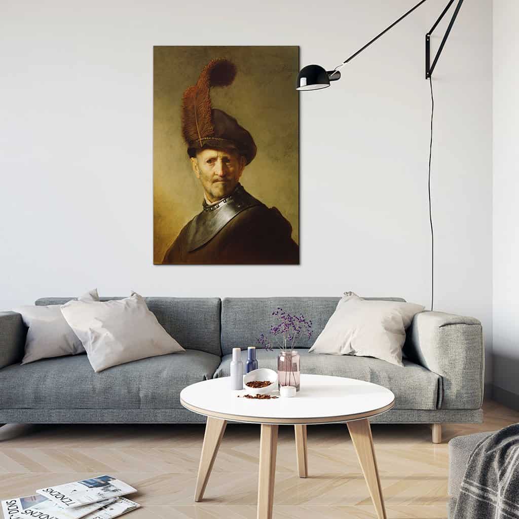 Man met gorget en pruimenmuts (Rembrandt)