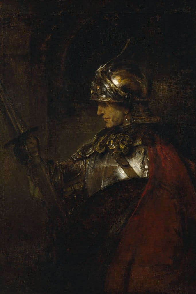 Man in harnas (Rembrandt)