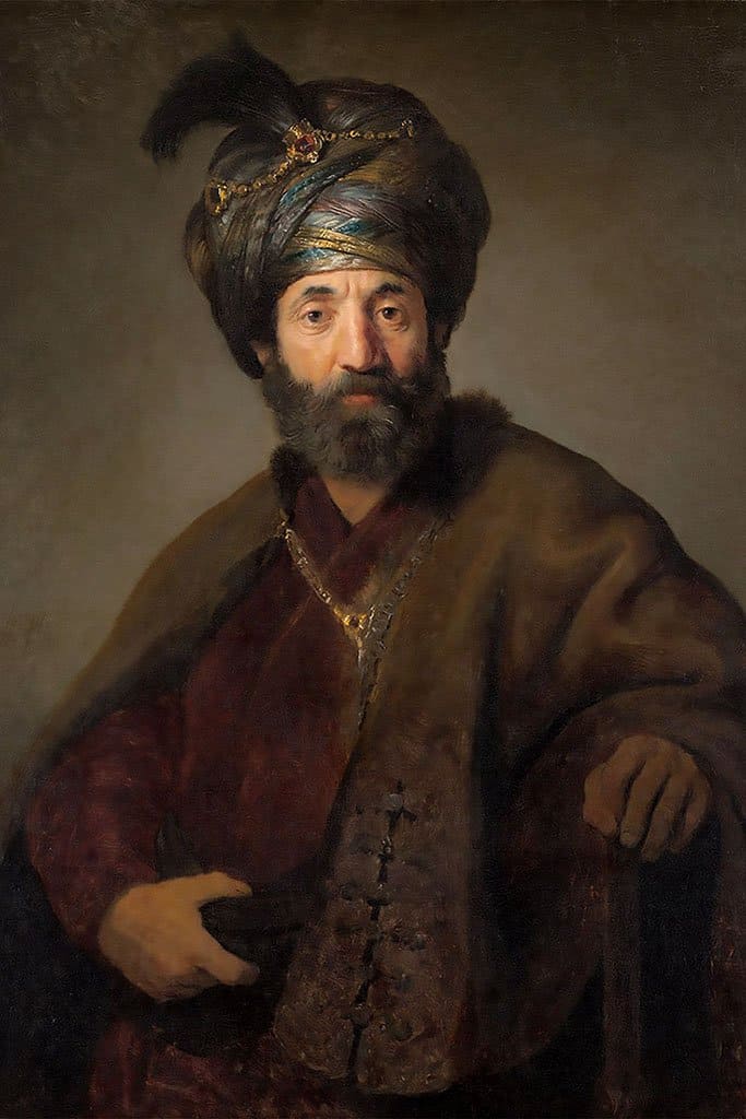 Man in Oosterse klederdracht (Rembrandt)