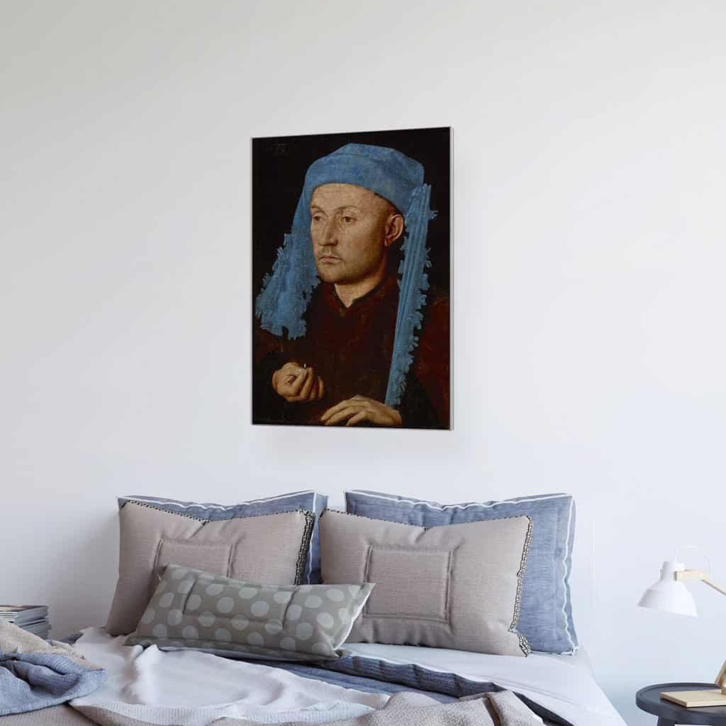 Man in een blauwe cap (Jan van Eyck)