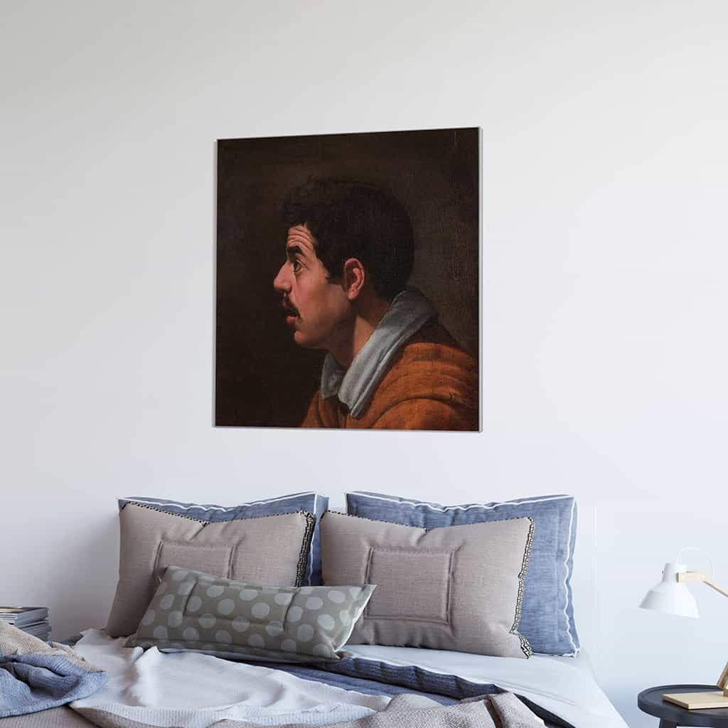 Man in profiel (Diego Velázquez)