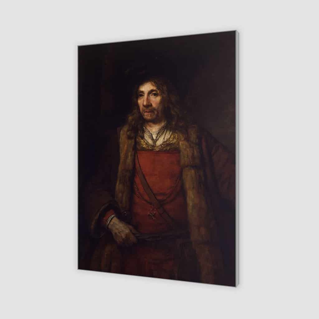 Man met baret en luipaard (Rembrandt)