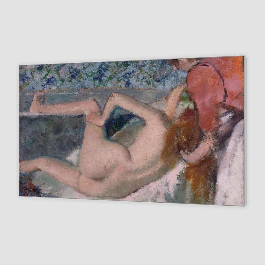 Na het bad - Edgar Degas