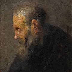 Oliestudie van een oude man (Rembrandt)