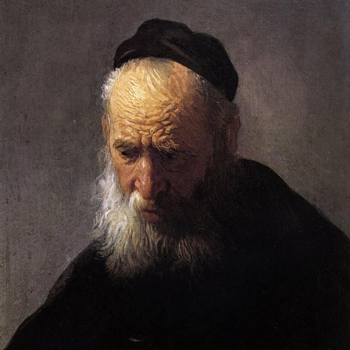 Oliestudie van een oude man (Rembrandt)