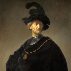 Oude man met een gouden ketting (Rembrandt)