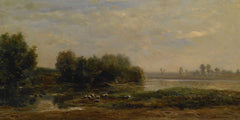 Op de Oise - Charles François Daubigny