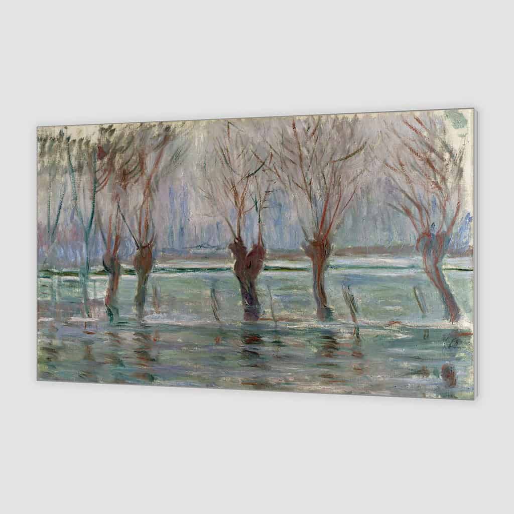 Overstromingswateren - Claude Monet