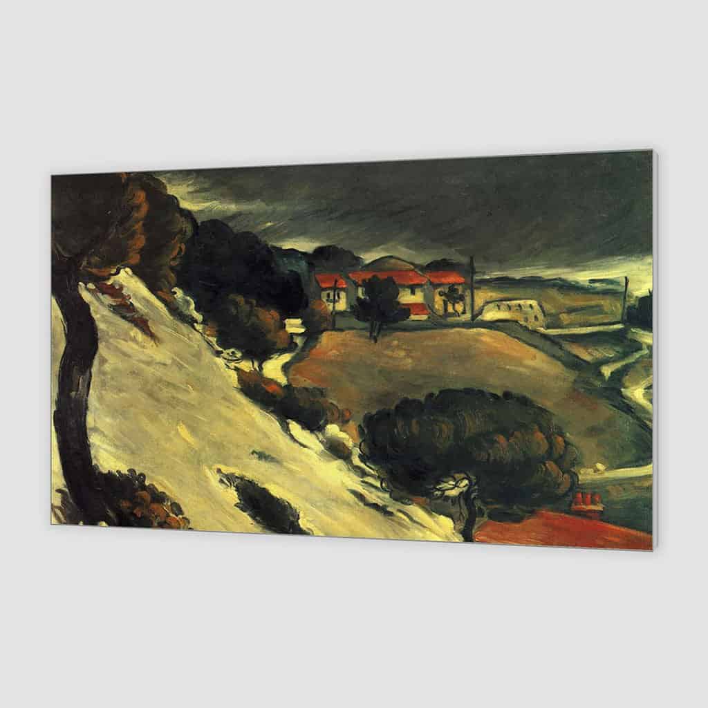 Estaque onder sneeuw (Paul Cezanne)