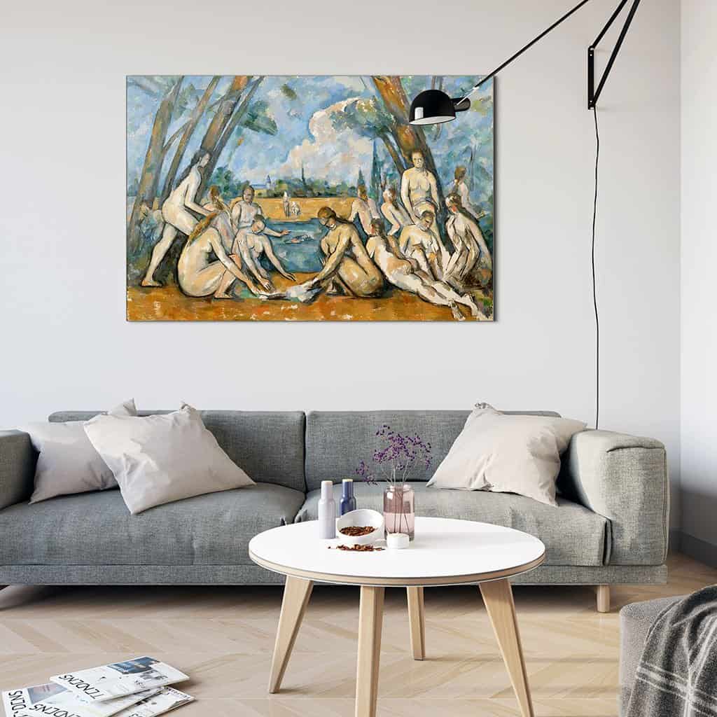 De grote baadsters (Paul Cezanne)