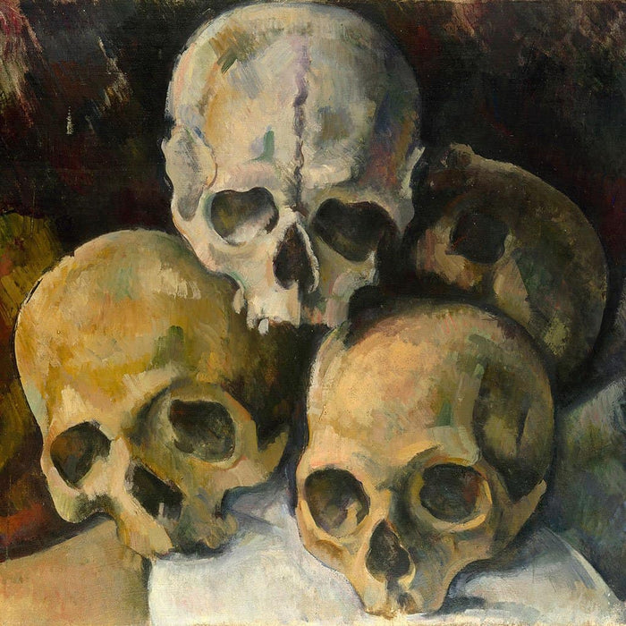 Piramide van schedels (Paul Cezanne)
