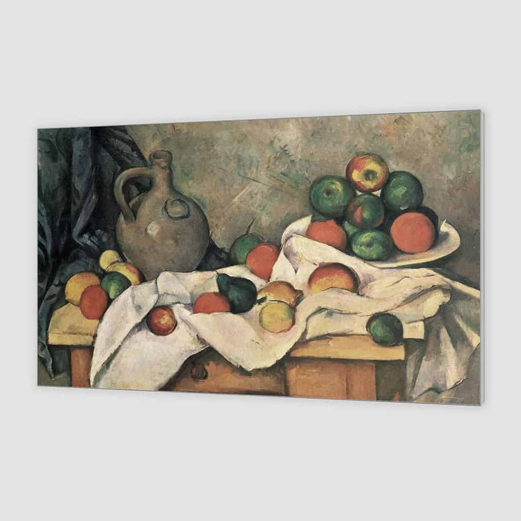Rideau Cruchon et Compotier (Paul Cezanne)