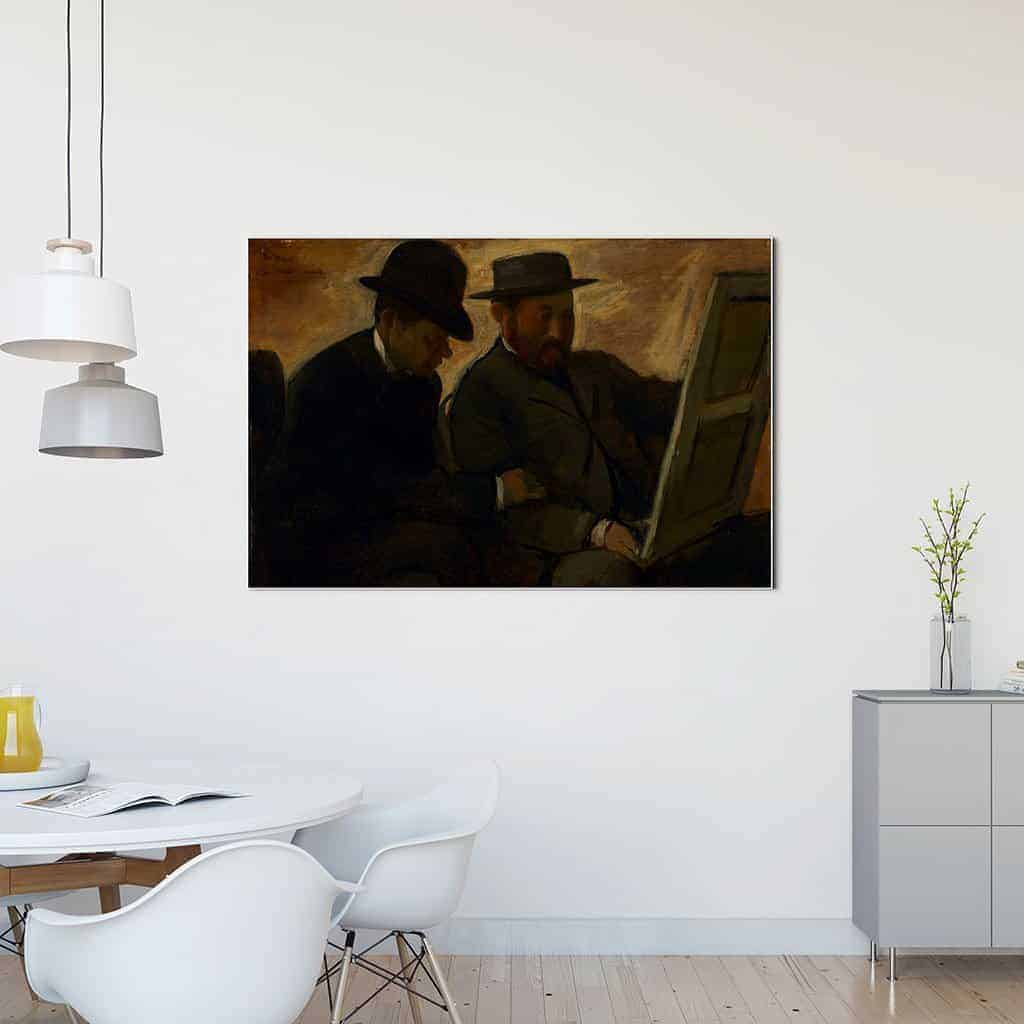 Paul Lafond en Alphonse Cherfils Een schilderij onderzoeken - Edgar Degas
