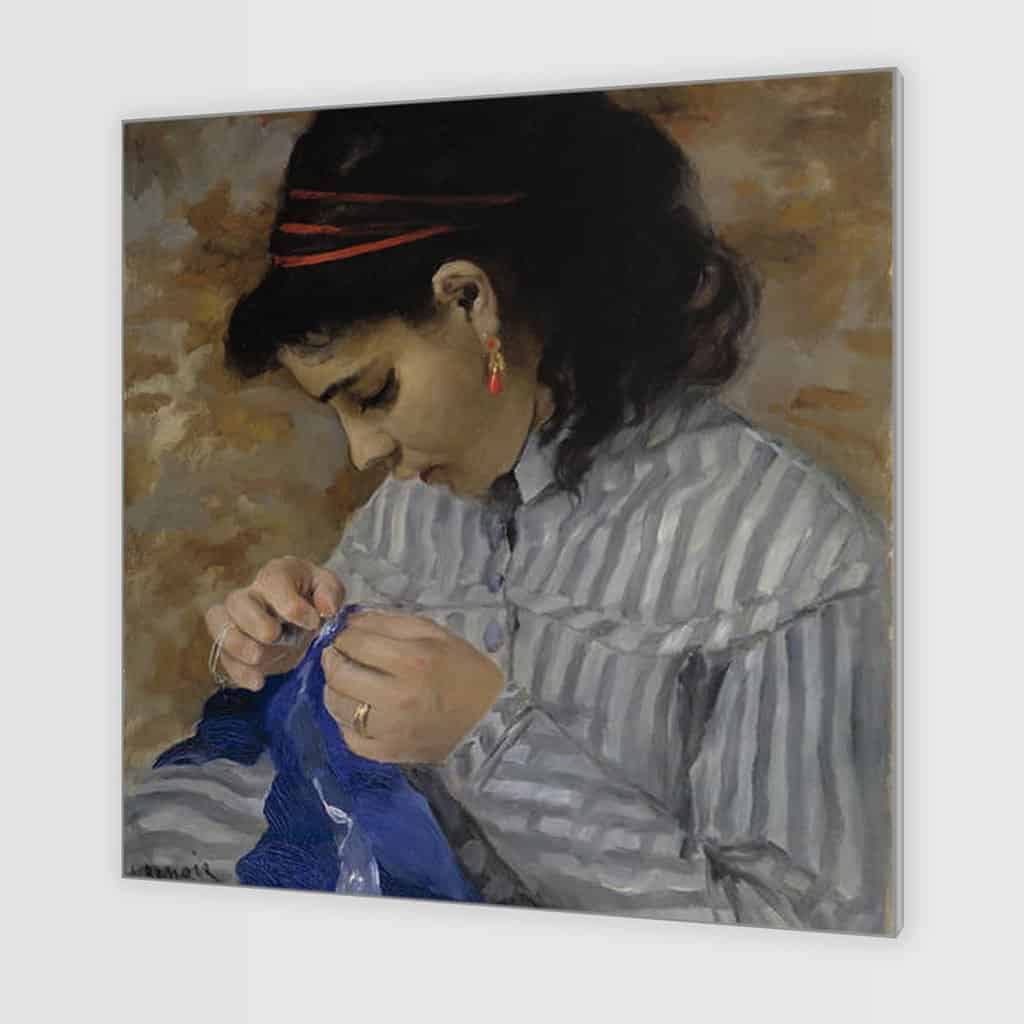 Het naaien van Lise (Pierre Auguste Renoir)
