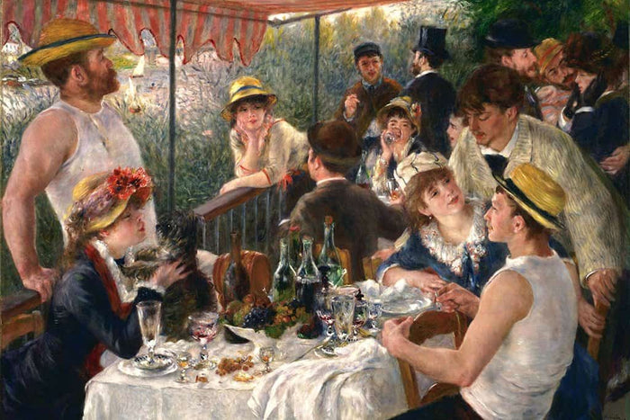 Lunch van de Roeipartij (Pierre Auguste Renoir)