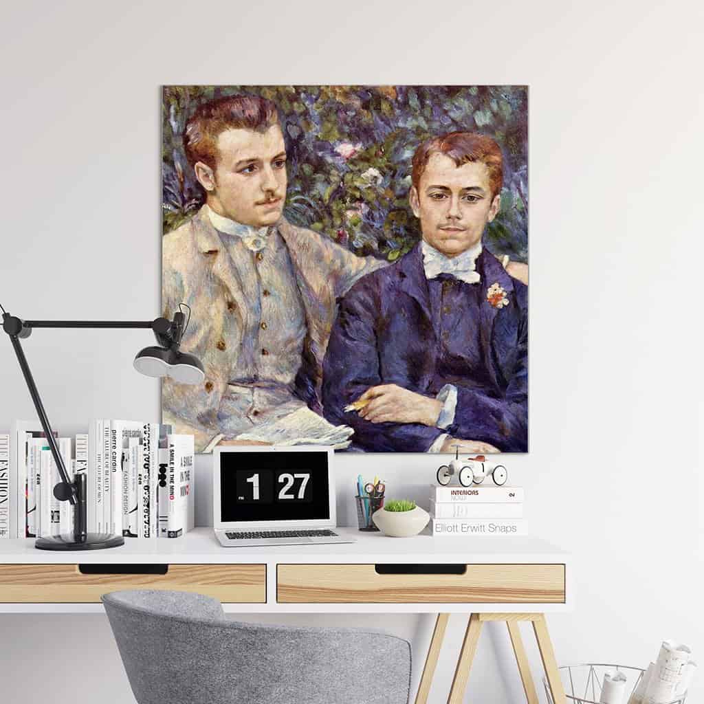 Portret van Charles en Georges Durand-Berta (Pierre Auguste Renoir)