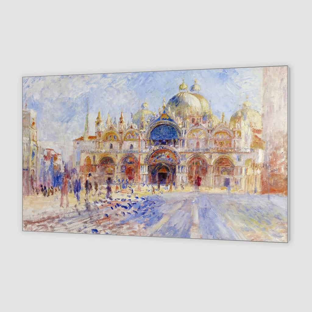 Het Piazza San Marco Venetië (Pierre Auguste Renoir)
