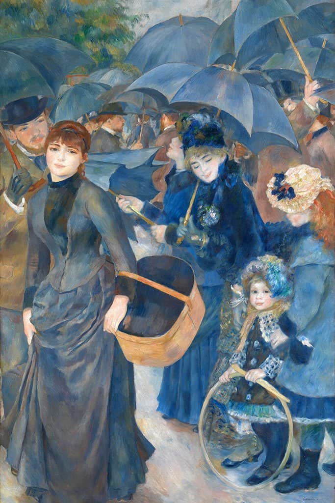 De Paraplu's (Pierre Auguste Renoir)