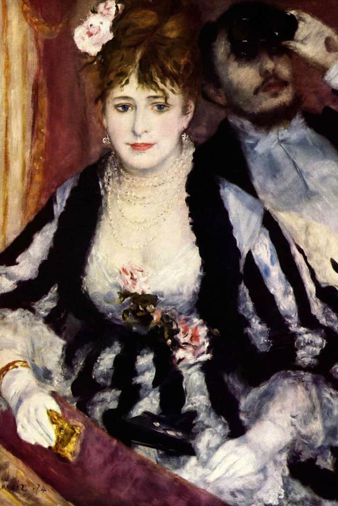 De Theaterbox (Pierre Auguste Renoir)