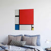 Compositie in rood blauw en geel (Piet Mondriaan)