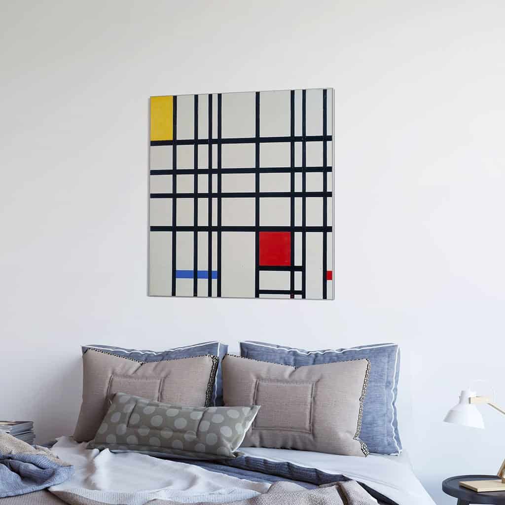 Compositie met geel, blauw en rood (Piet Mondriaan)