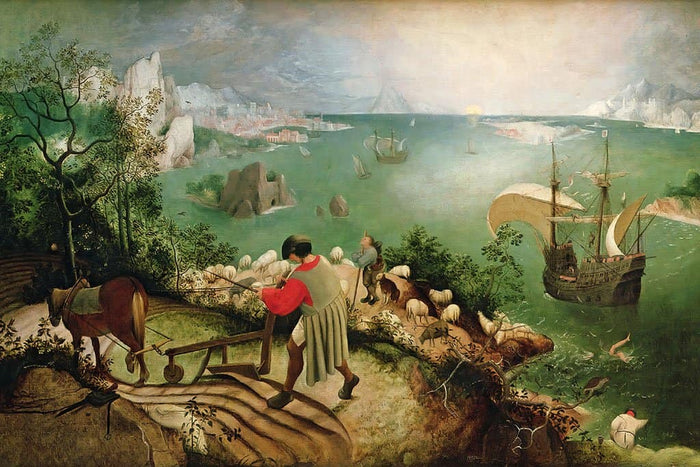 Landschap met de val van Icarus - Pieter Bruegel de oude