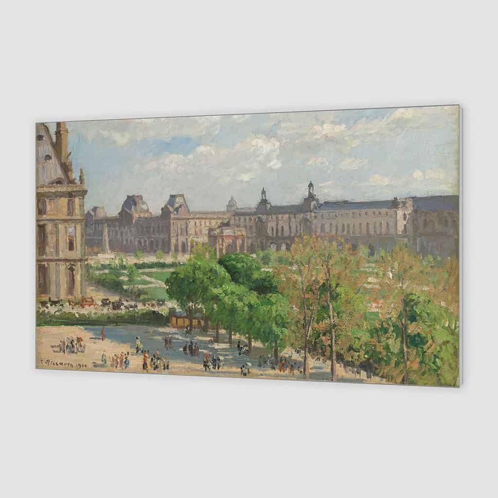 Place du Carrousel Parijs - Camille Pissarro
