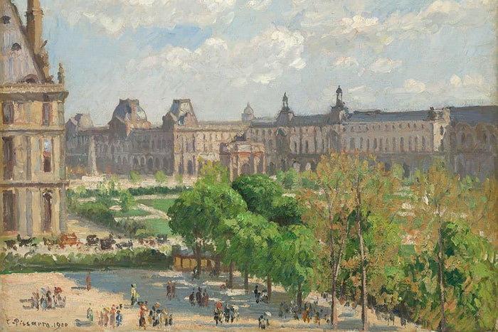 Place du Carrousel Parijs - Camille Pissarro