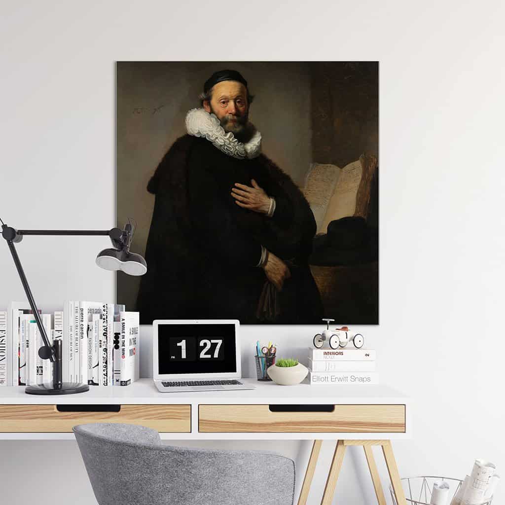 Portret van Johannes Wtenbogaert (Rembrandt)