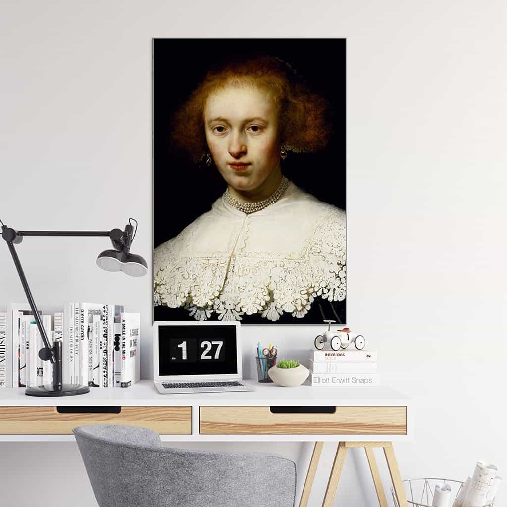 Portret van een jonge vrouw (Rembrandt)