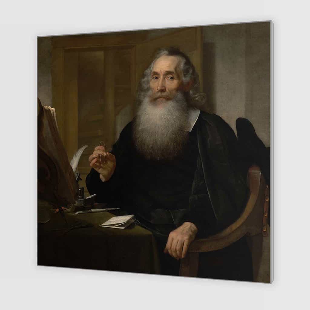 Portret van Petrus Scriverius - Bartholomeus van der Helst