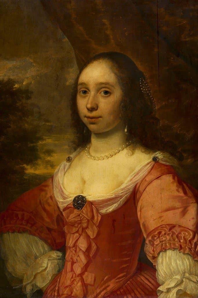 Portret van een vrouw ll - Bartholomeus van der Helst