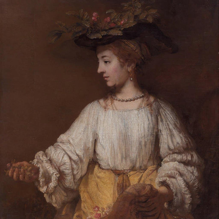 Saskia van Uylenburgh als Flora (Rembrandt)