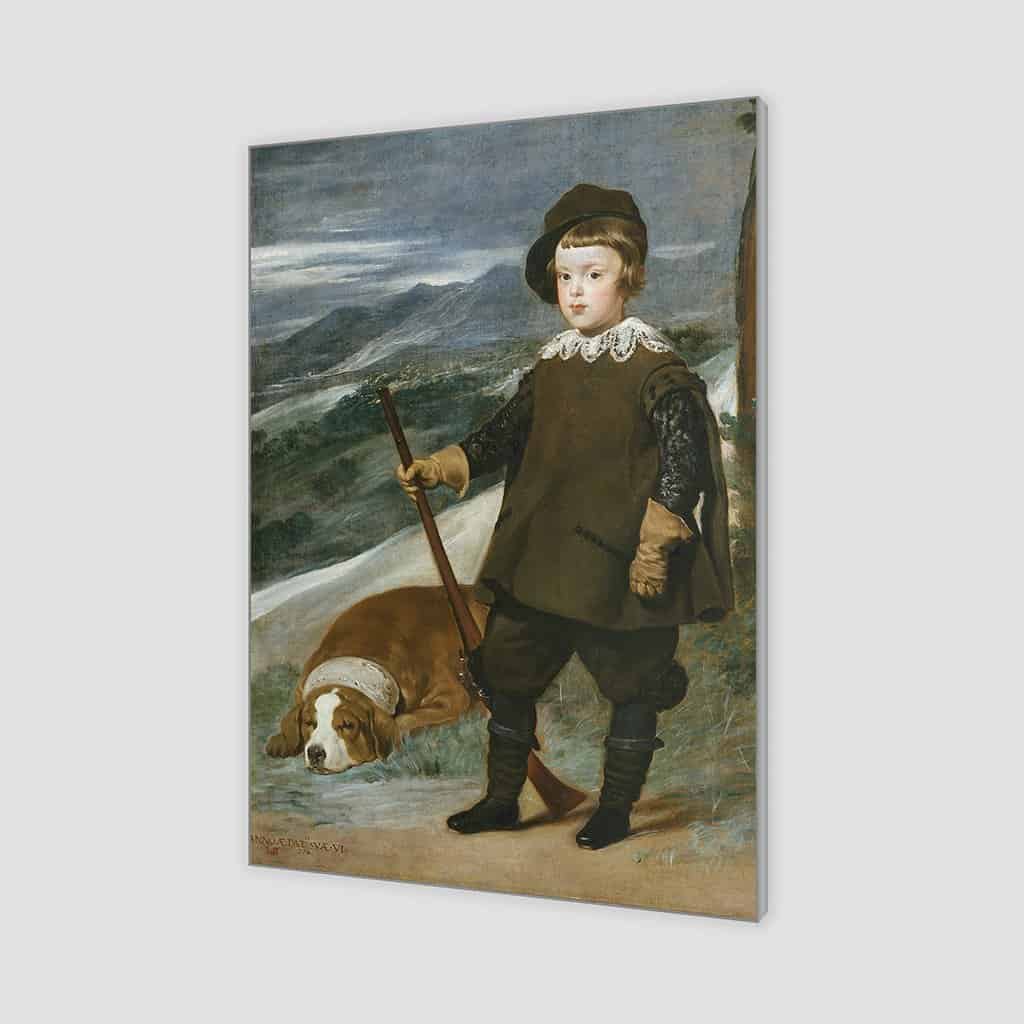 Prins Balthasar Charles als Hunter (Diego Velázquez)
