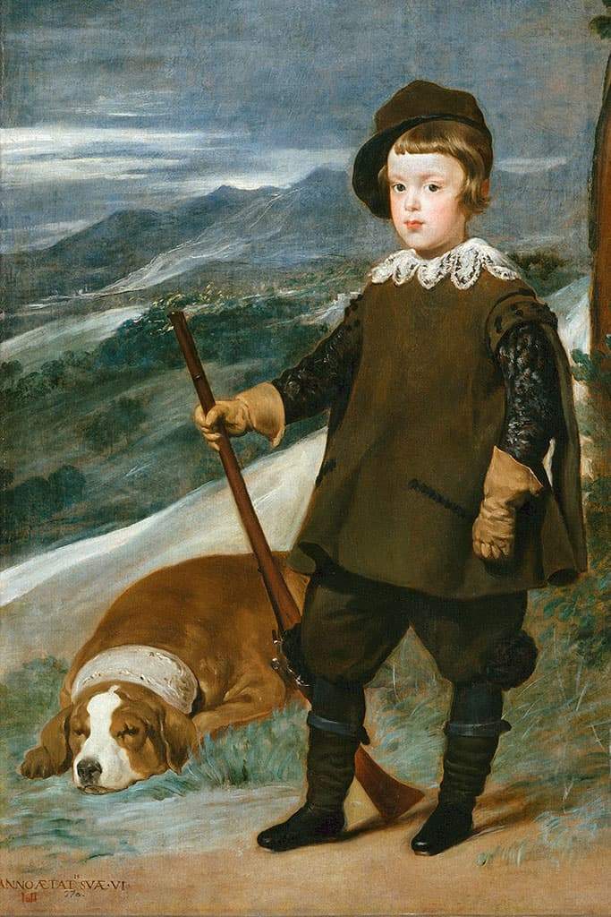 Prins Balthasar Charles als Hunter (Diego Velázquez)
