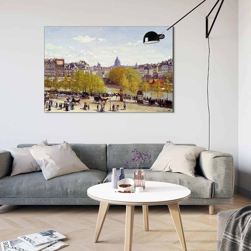 Quai du Louvre Parijs - Claude Monet