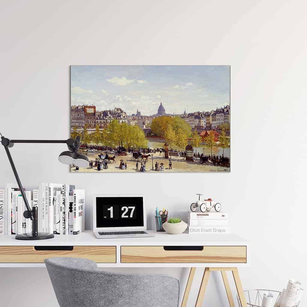Quai du Louvre Parijs - Claude Monet