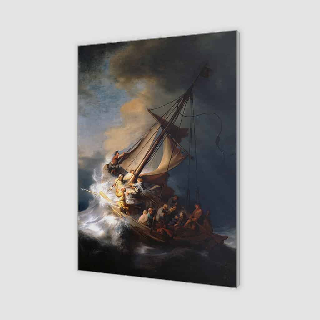 Christus in de storm op het meer van Galilea - Rembrandt